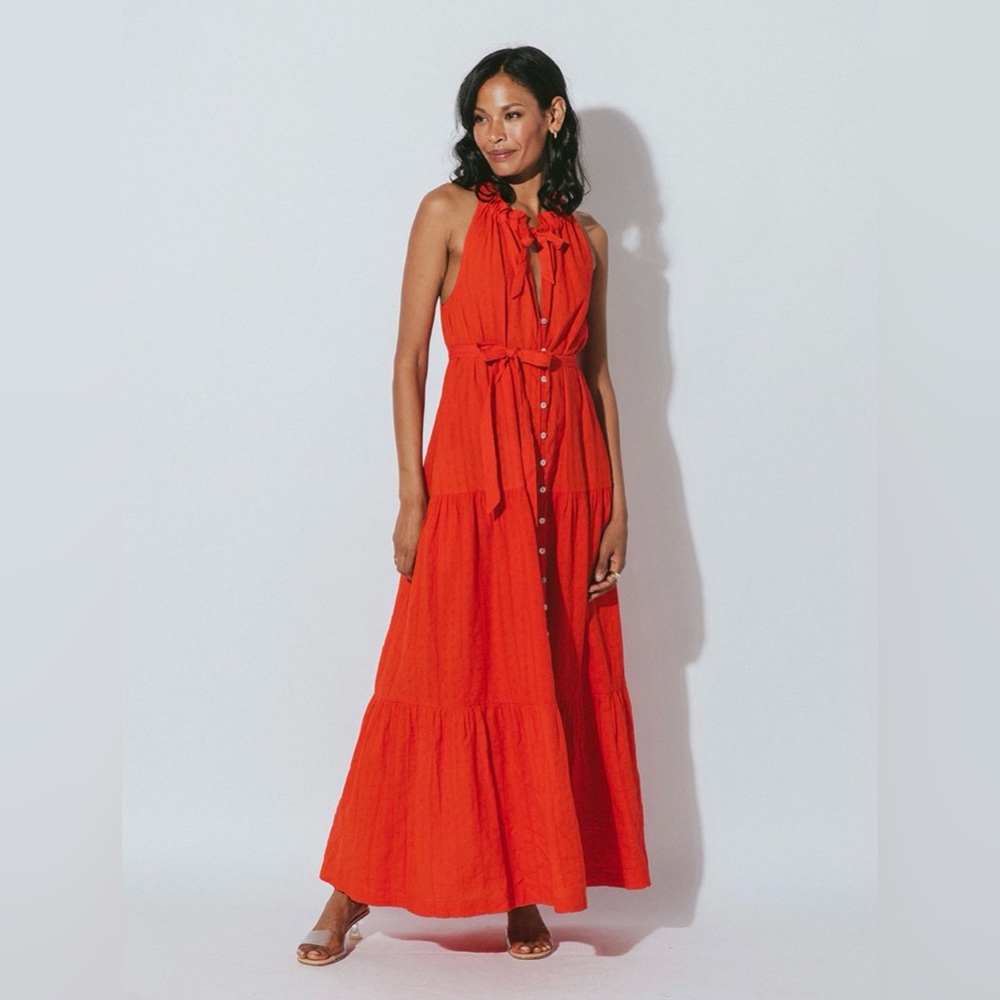 ✨ Cleobella Button-Front Maxi Dress | Size XS ✨